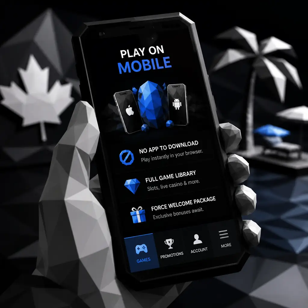 SlotsVader Casino App: Play on Mobile visual guide for SlotsVader Casino